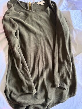 Michael Kors Olive Green Crewneck Men's Sweater